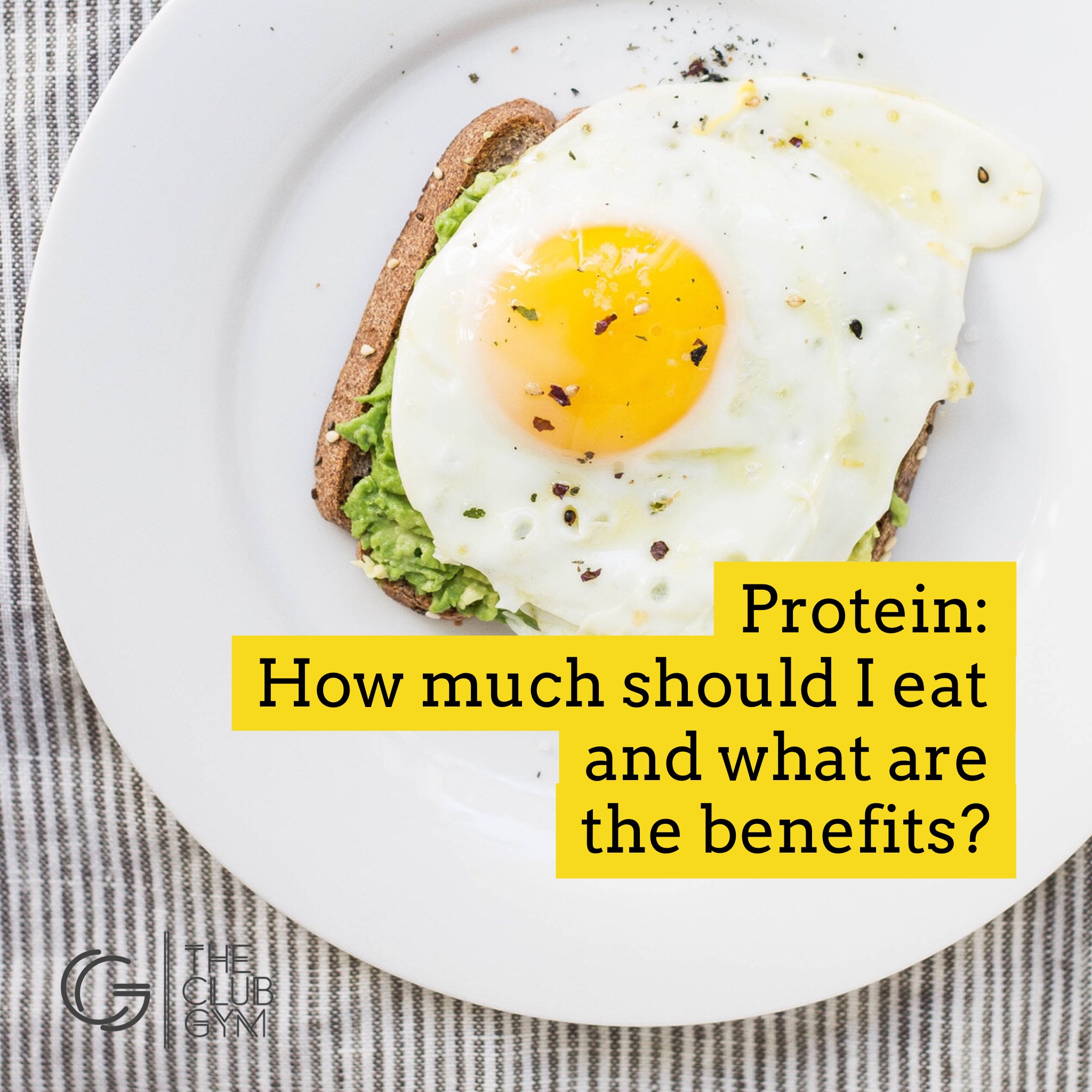 How much protein should I eat? The Club Gym, Glasgow